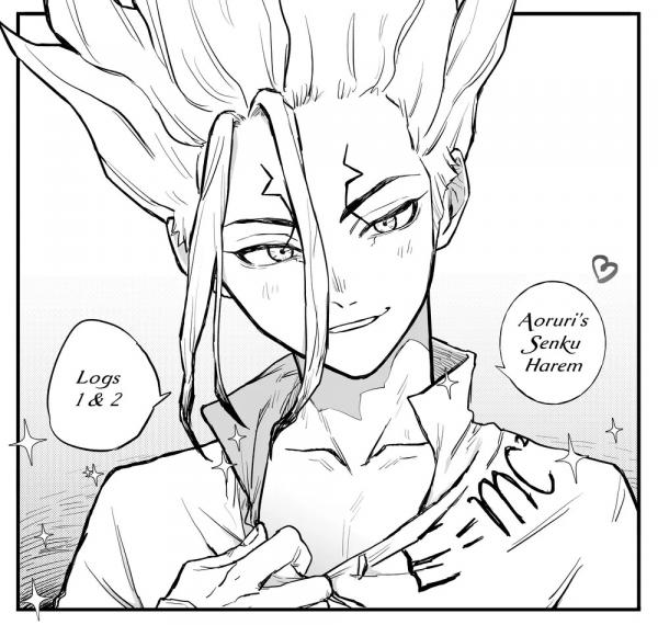 Aoruri’s Senku Harem Logs 1 &amp; 2 – Dr. Stone dj